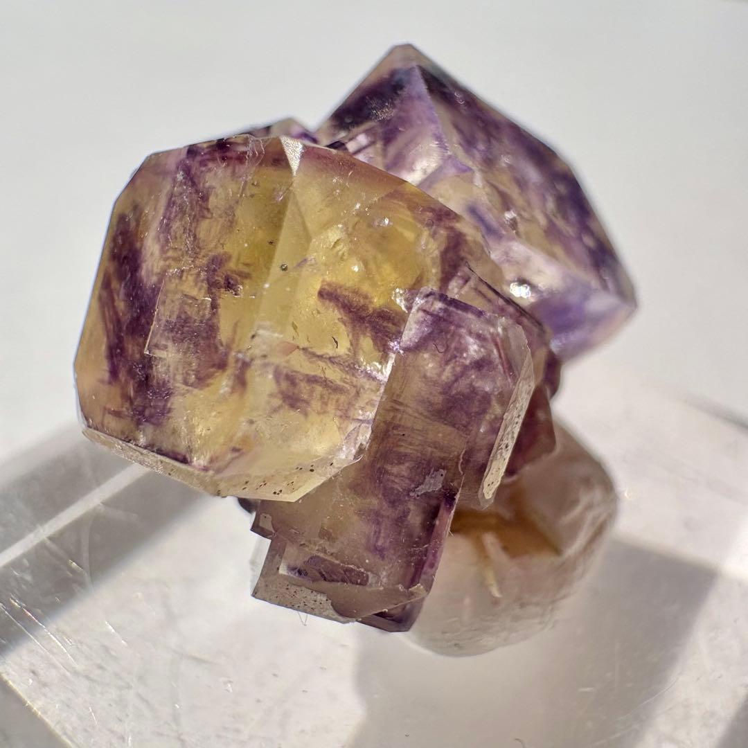 498 ナミビア　パープルバニーポケット　フローライト