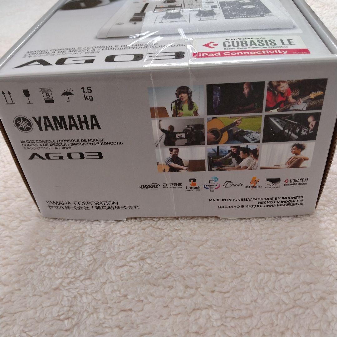 新品　YAMAHA AG03 ヤマハ ミキシングコンソール