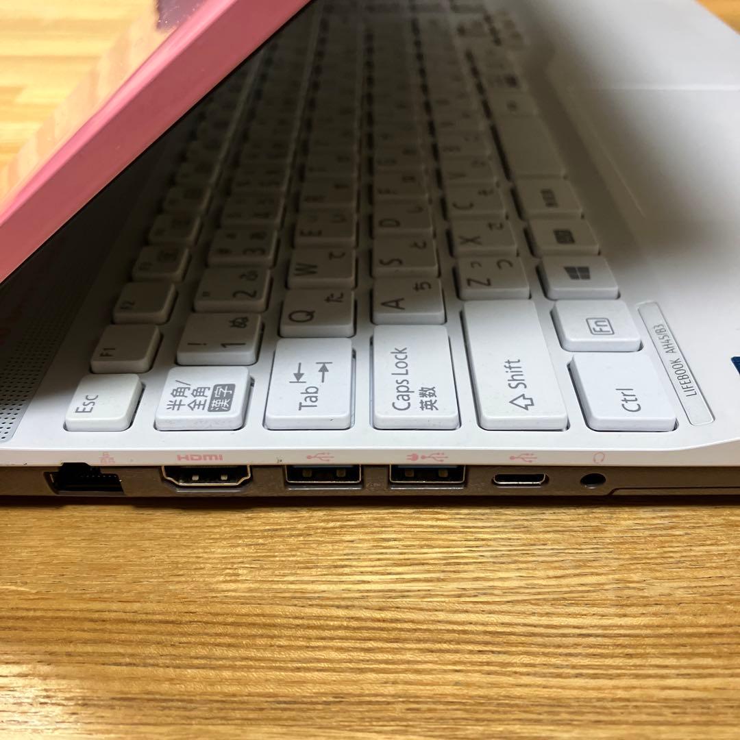 希少　美品　富士通LIFE BOOK サクラピンク　SSD500GB