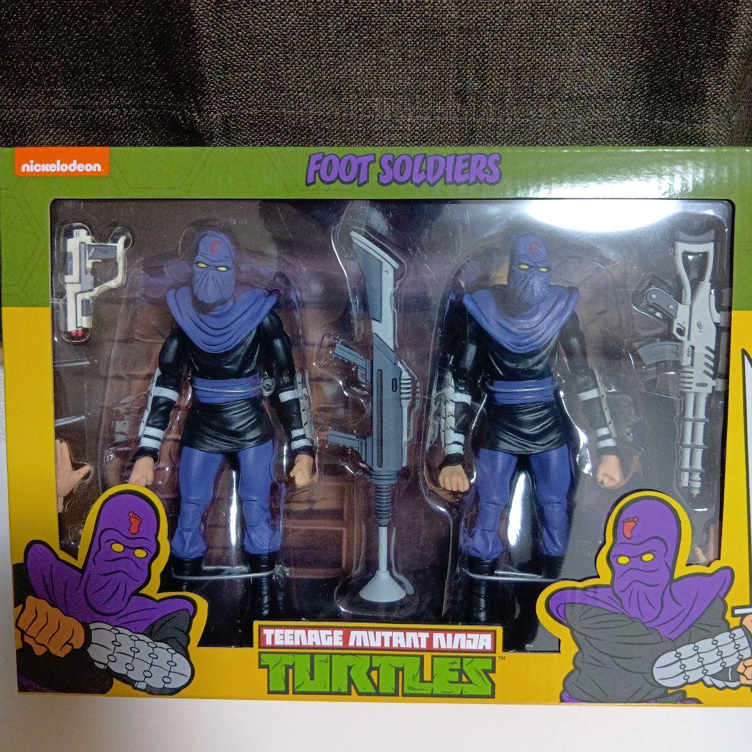 ネカ　ミュータントタートルズ フットソルジャー 2体セット　TMNT neca