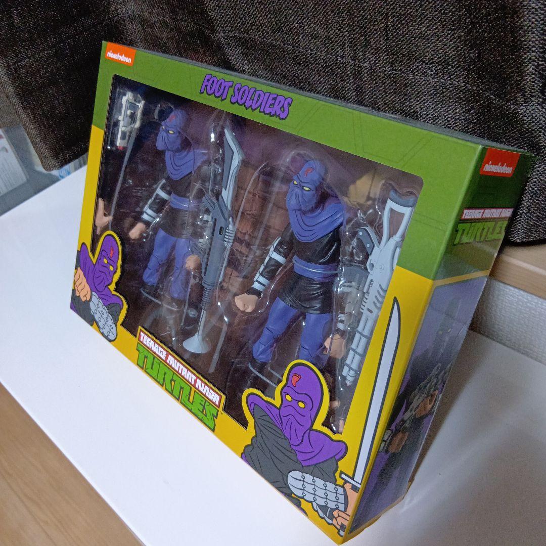 ネカ　ミュータントタートルズ フットソルジャー 2体セット　TMNT neca