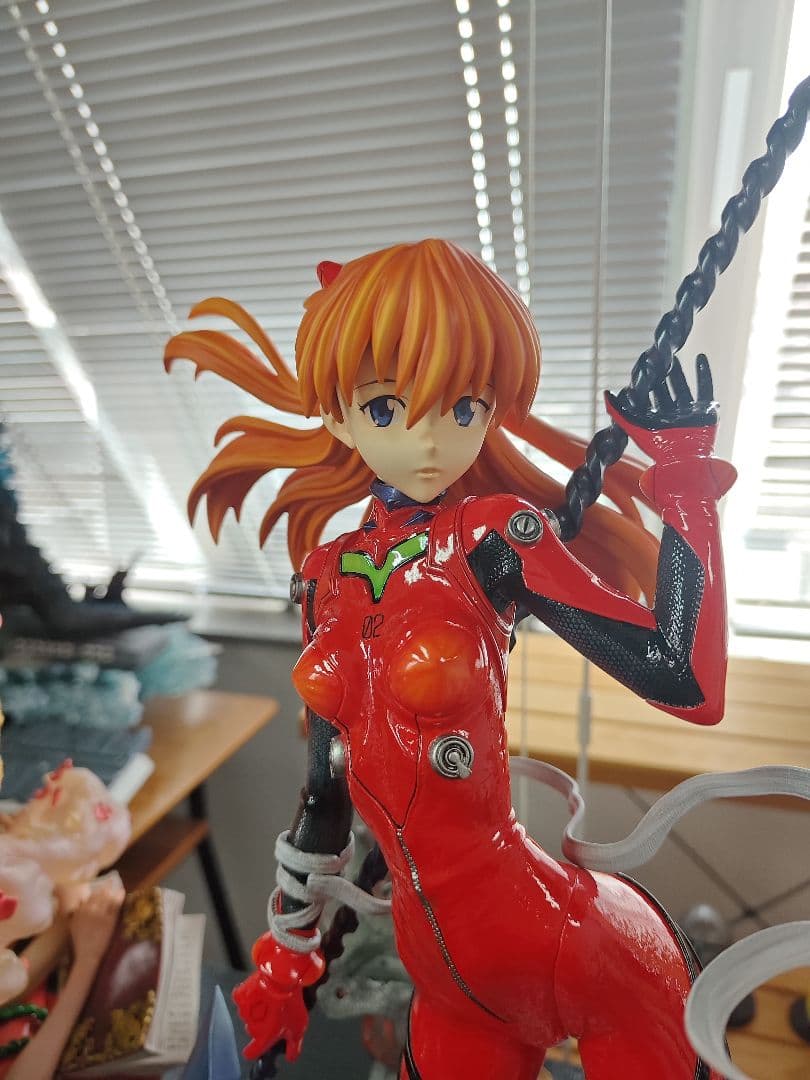 【訳あり】エヴァンゲリオン　ワンダースタチュー　式波・アスカ・ラングレー