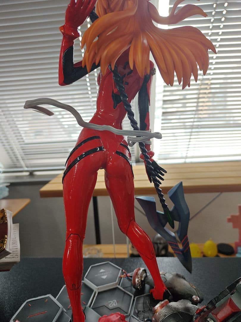 【訳あり】エヴァンゲリオン　ワンダースタチュー　式波・アスカ・ラングレー