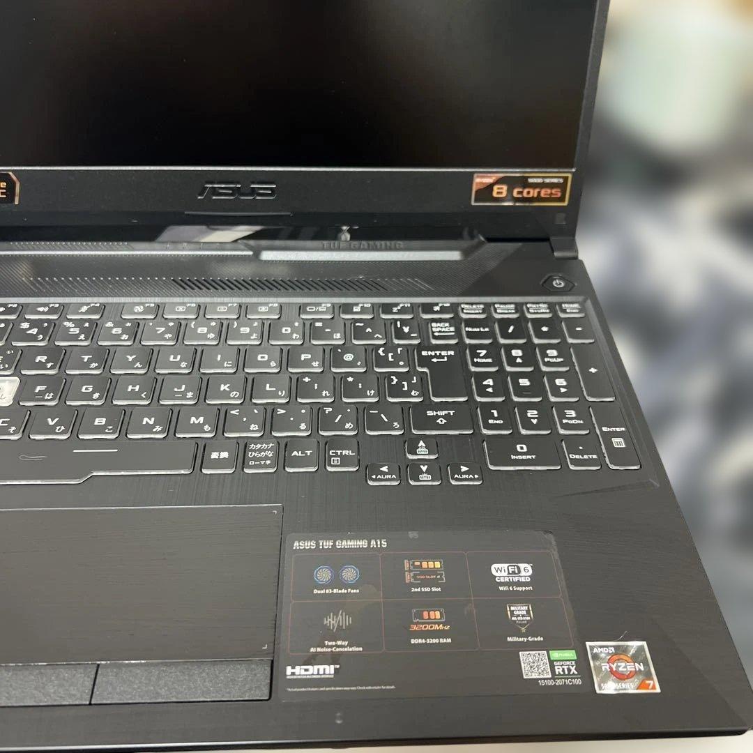 その他ノートPC本体 ASUS TUF Gaming A15 FA506QM