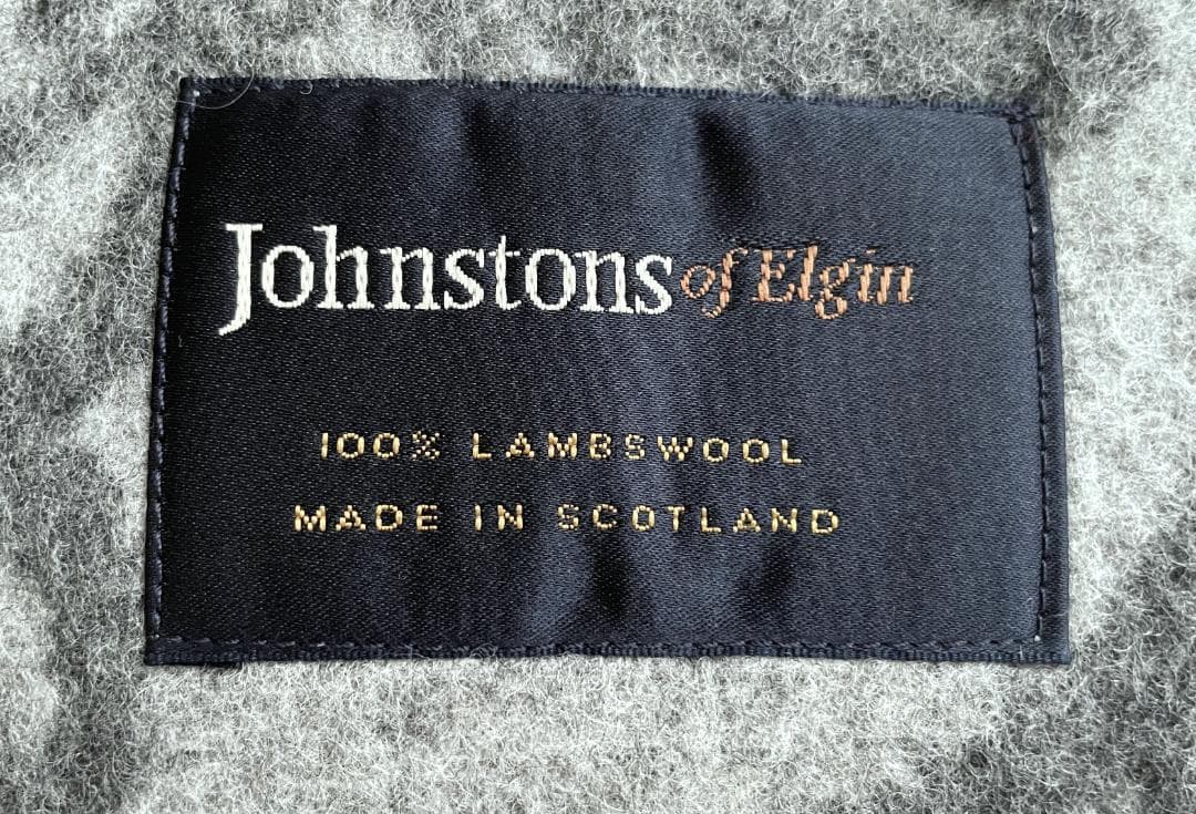 mango未使用 英国製 ジョンストンズ ウール ブランケット ひざ掛け