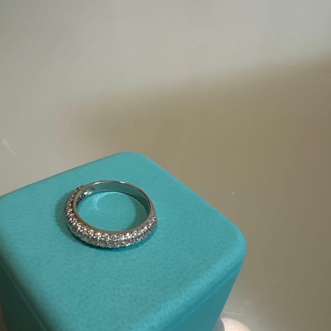 ポンテヴェキオダイヤパヴェエタニティリング　0.73ctティファニー　カルティエ