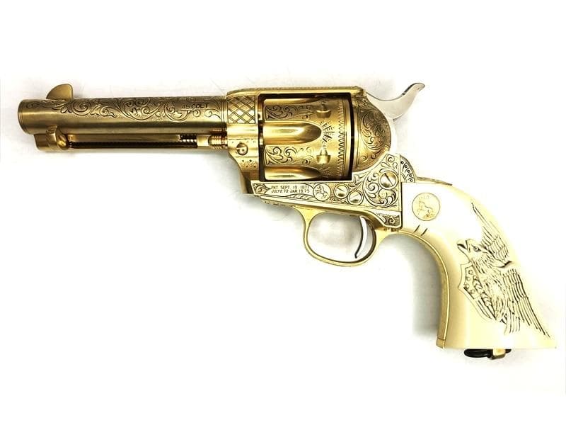 当時品 マルシン COLT SAA45 パットン将軍モデル モデルガン