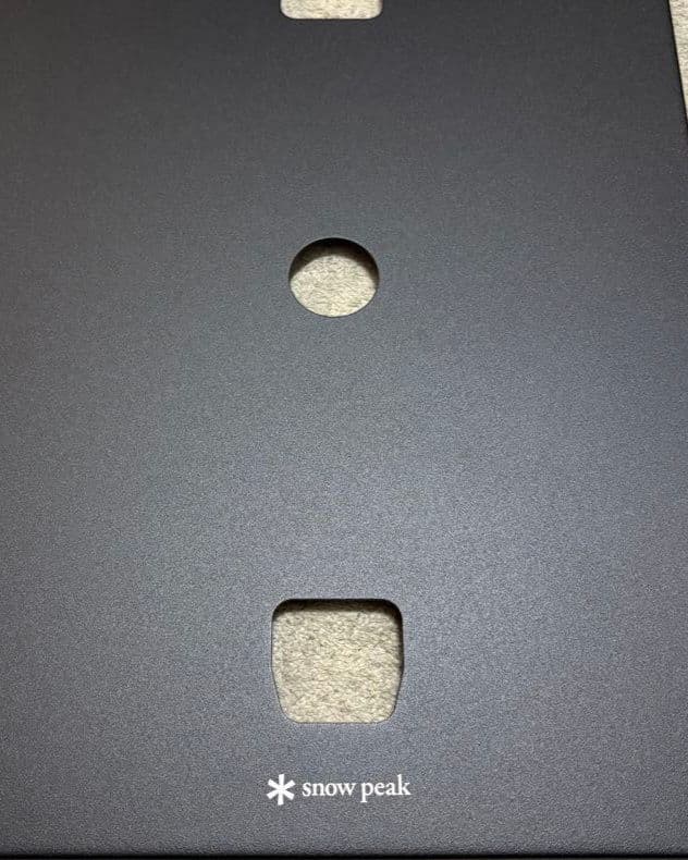 フラットバーナー専用 リッドトレー ブラック 1枚  お詫びの品 ②