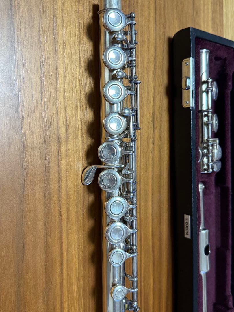 Yamaha YFL-411 フルート 本体 ケース付き