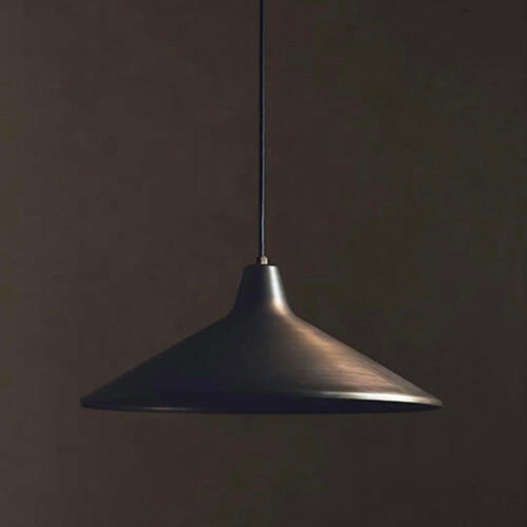 flame 真鍮製ペンダントライト brass L natural φ460㍉