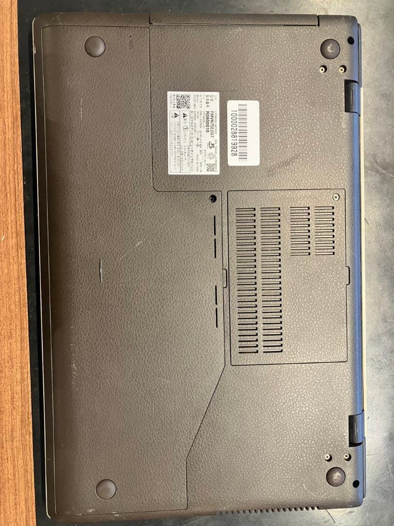 【ジャンク】LIFEBOOK NH75/E2 Ryzen7ノートPC 本体