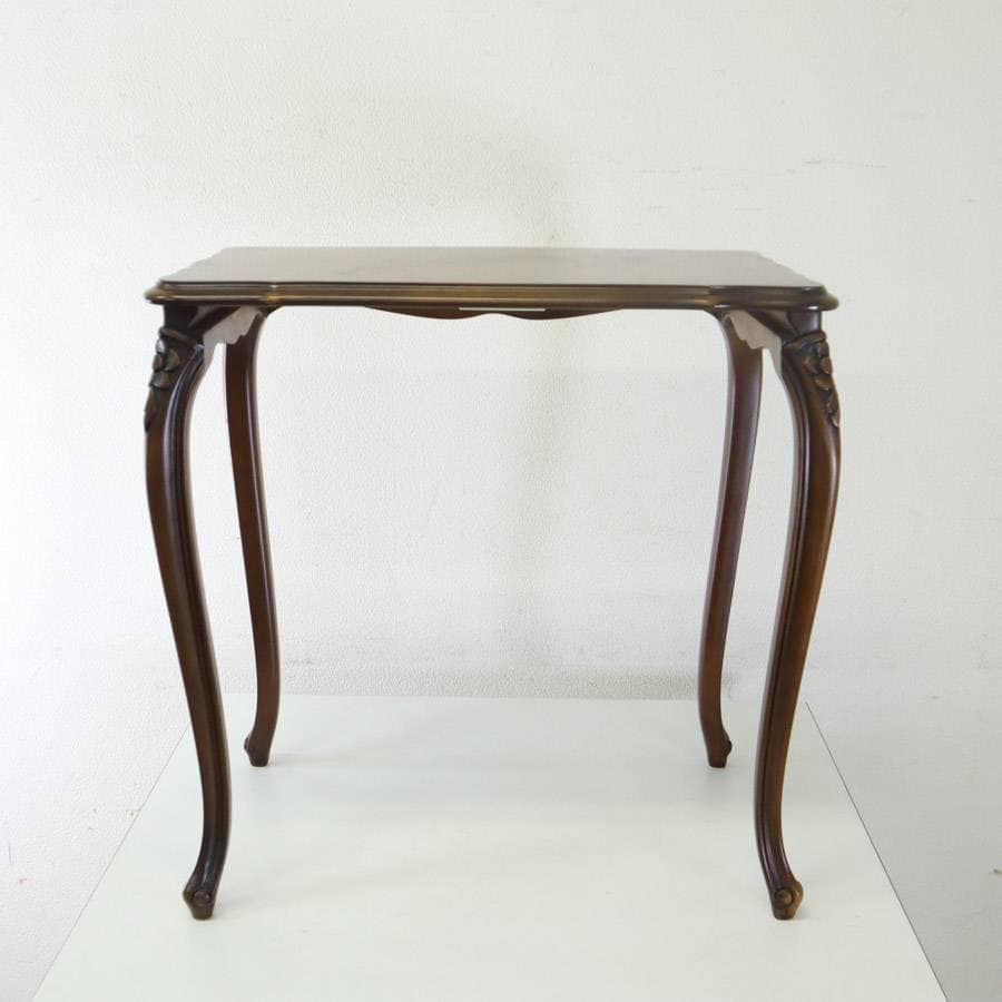 カリモク家具最高峰 ドマーニ ルイ15世 ネストテーブル 大 サイドテーブル