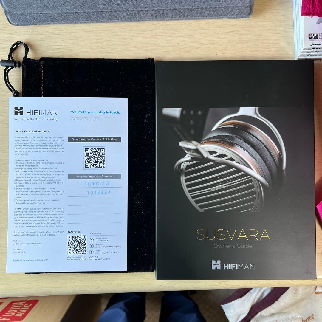 HIFIMAN SUSVARA バランスケーブルおまけ ヘッドホン