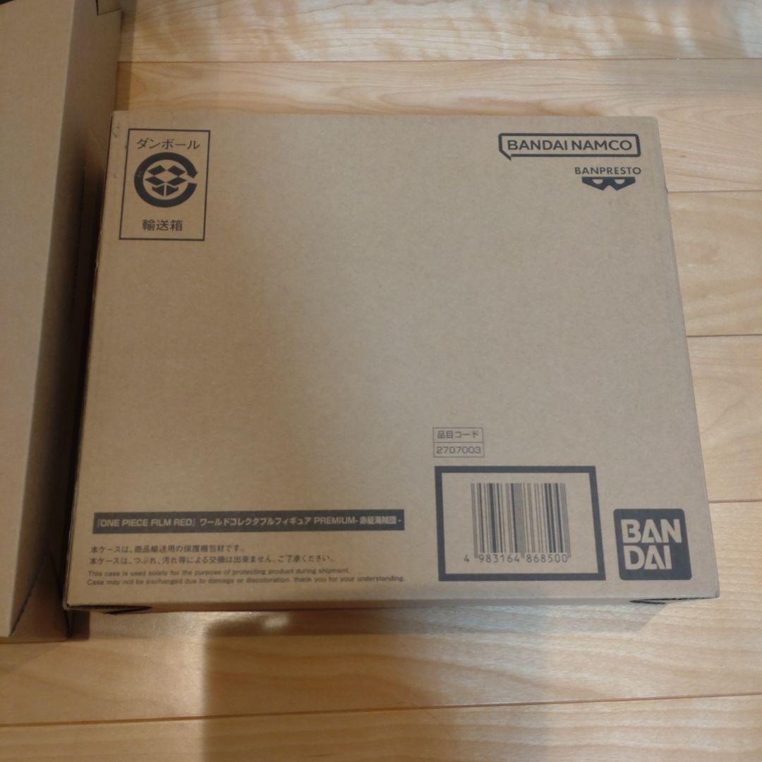 ワンピース　ワールドコレクタブルフィギュア　赤髪海賊団　黒ひげ海賊団　未開封