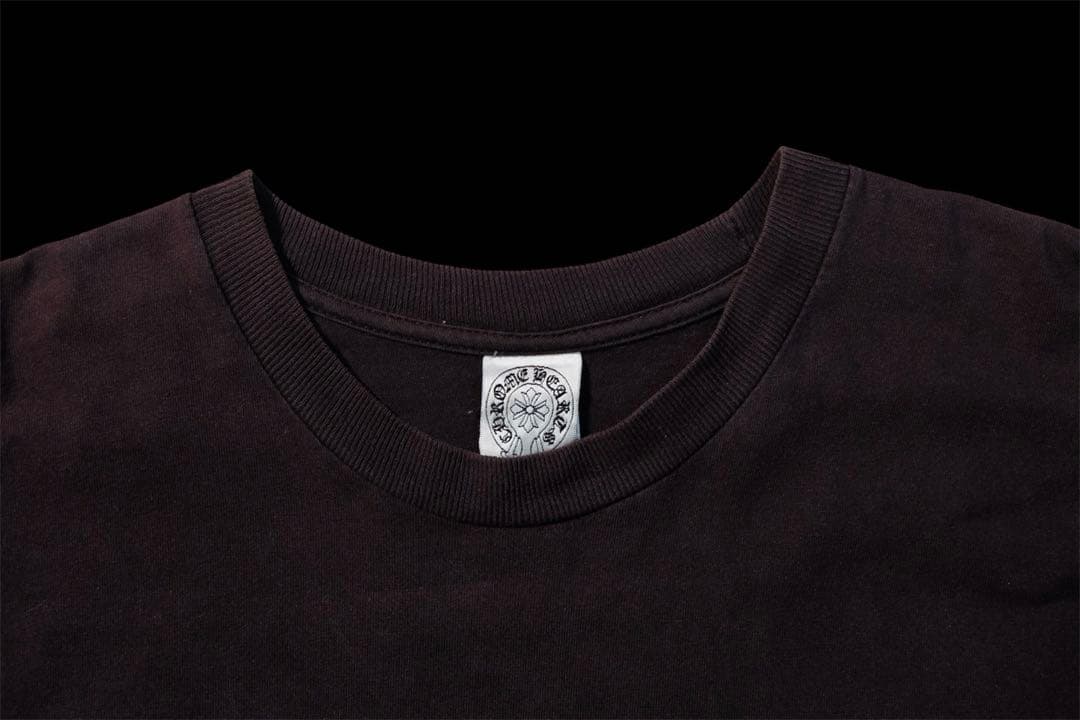 vintage クロムハーツ バックスクロールラベル ブラック L