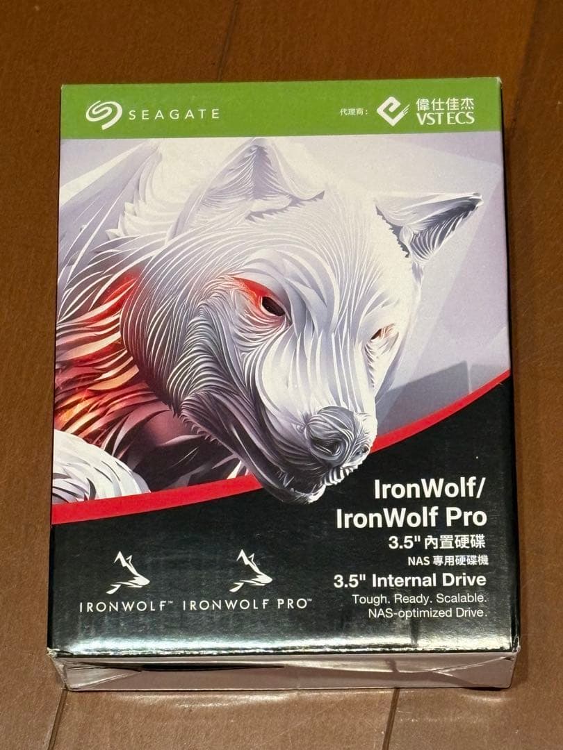 SEAGATE 内蔵HDD IronWolf Pro [8TB /3.5インチ]