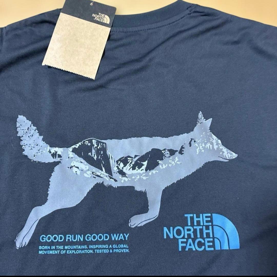 新品タグ付きレアな限定品ノースフェイスTシャツXLブラック早いもの勝ち‼️
