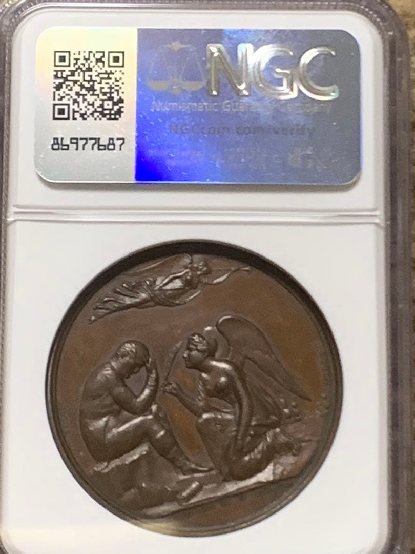 ナポレオン1世　生涯最終章　セントヘレナでの幽閉　ブロンズメダル