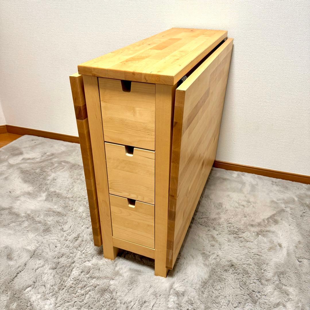 【美品/送料込】IKEA イケア NORDEN ノールデン ゲートレックテーブル