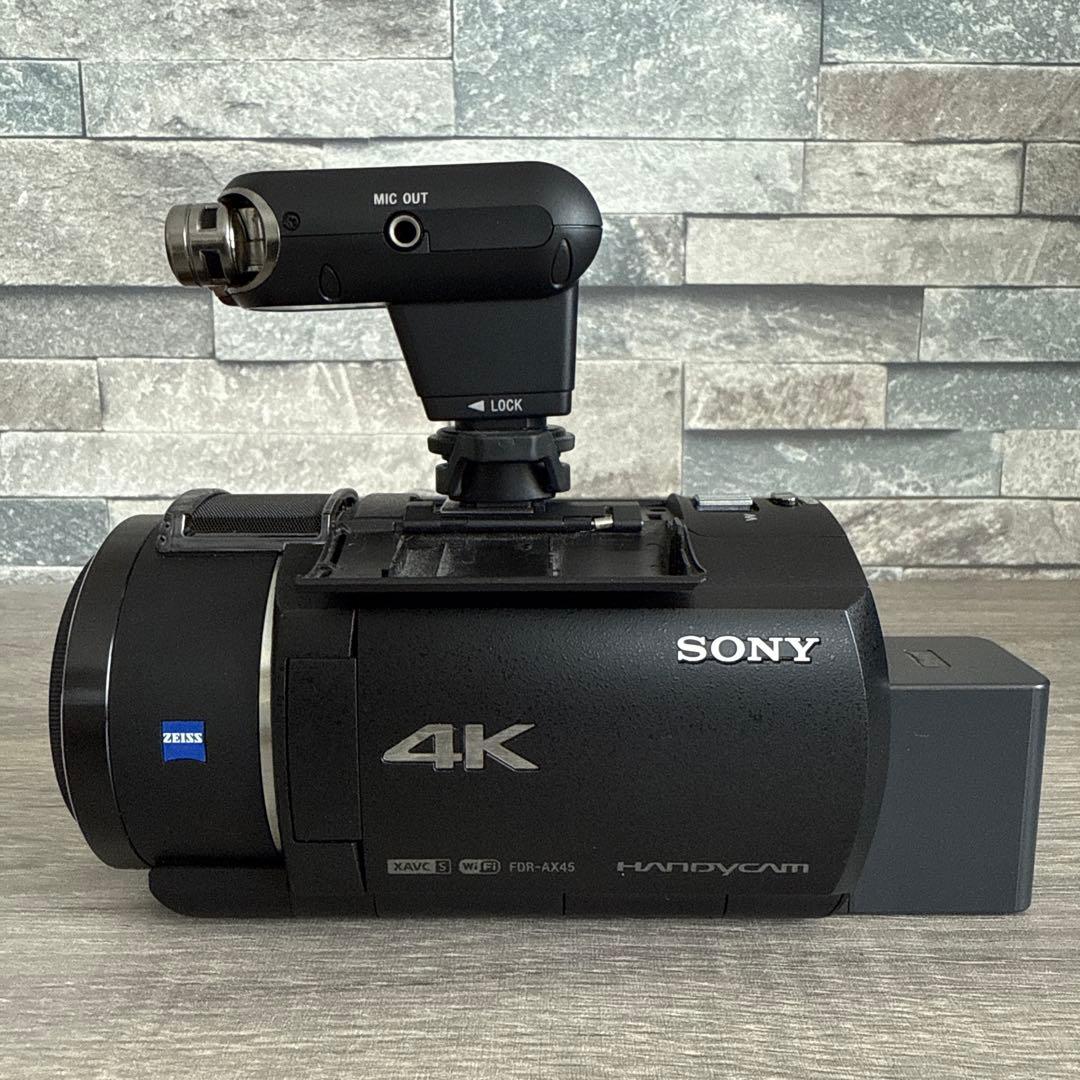 SONY FDR-AX45 4Kビデオカメラ　Micro HDMIコード2本