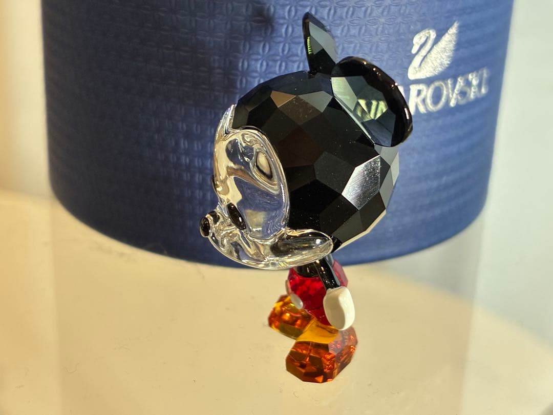 スワロフスキー キューティーズ ミッキーマウス美品置物