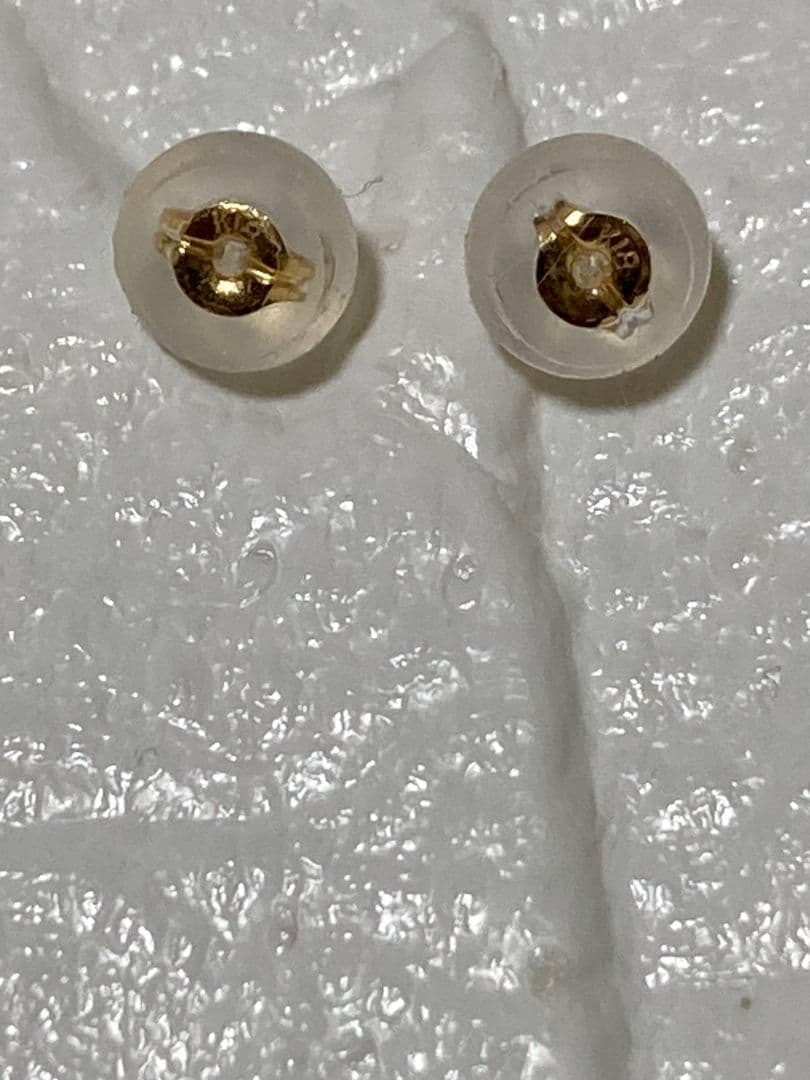 本日のみお値下げK18 ダイヤモンド ピアス