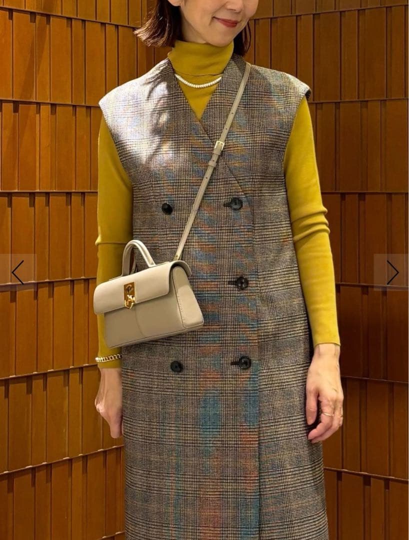 お値下げ！【超美品】TOMORROWLANDロングジレワンピース