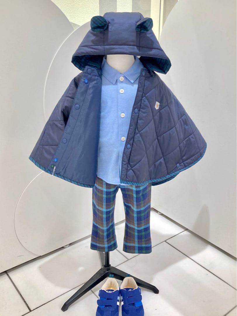 familiar 3wayダウンケープ