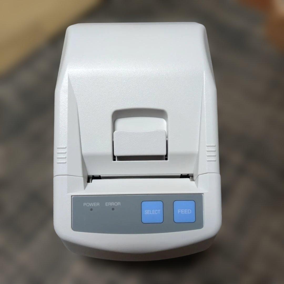 【三栄電機】レシートプリンター SD3-22SJ-W （ホワイト）