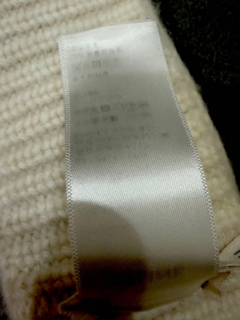 CELINE セリーヌ アンゴラ ロゴ ヘアバンド スキズ