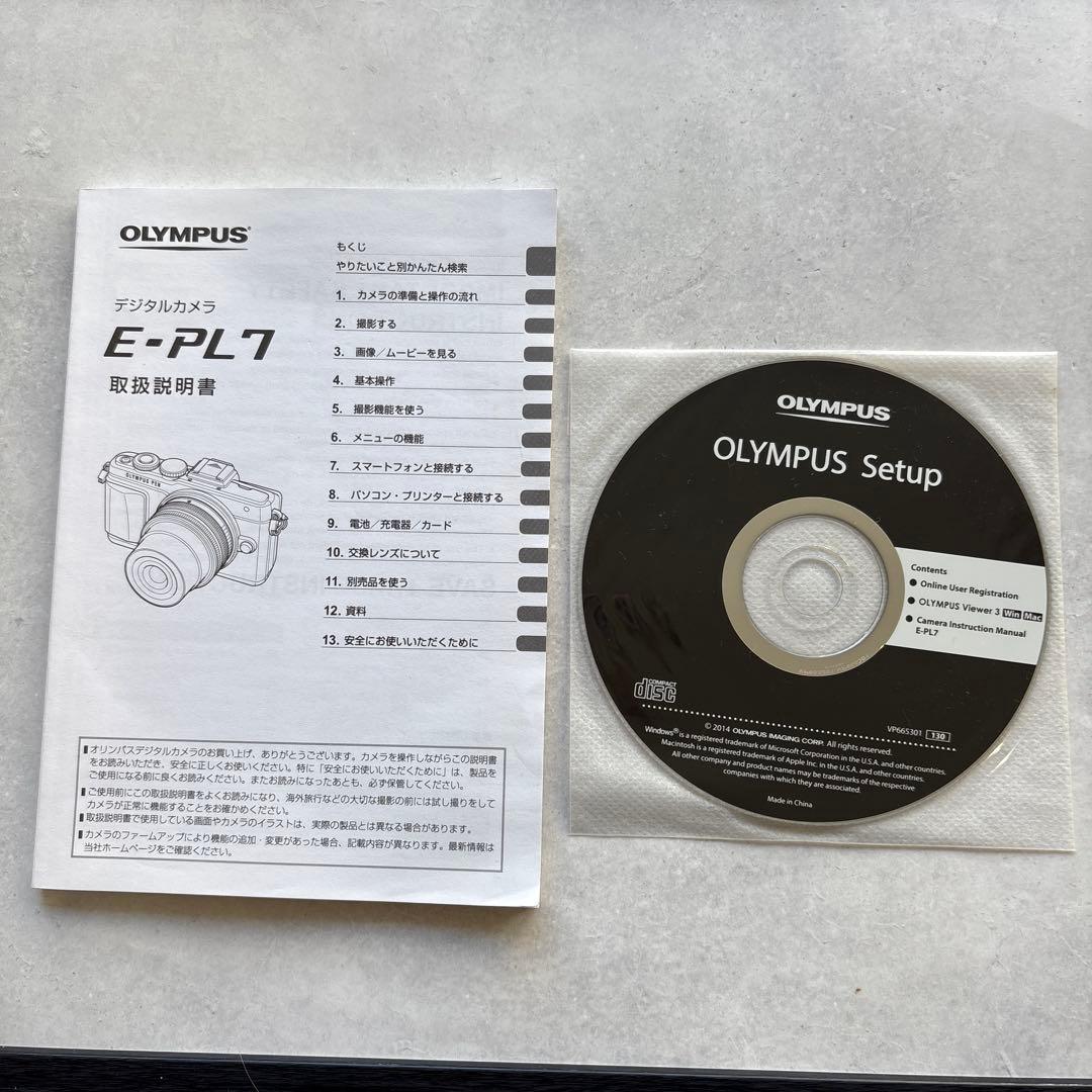 【美品】OLYMPUS PEN Lite E-PL7ミラーレスカメラ