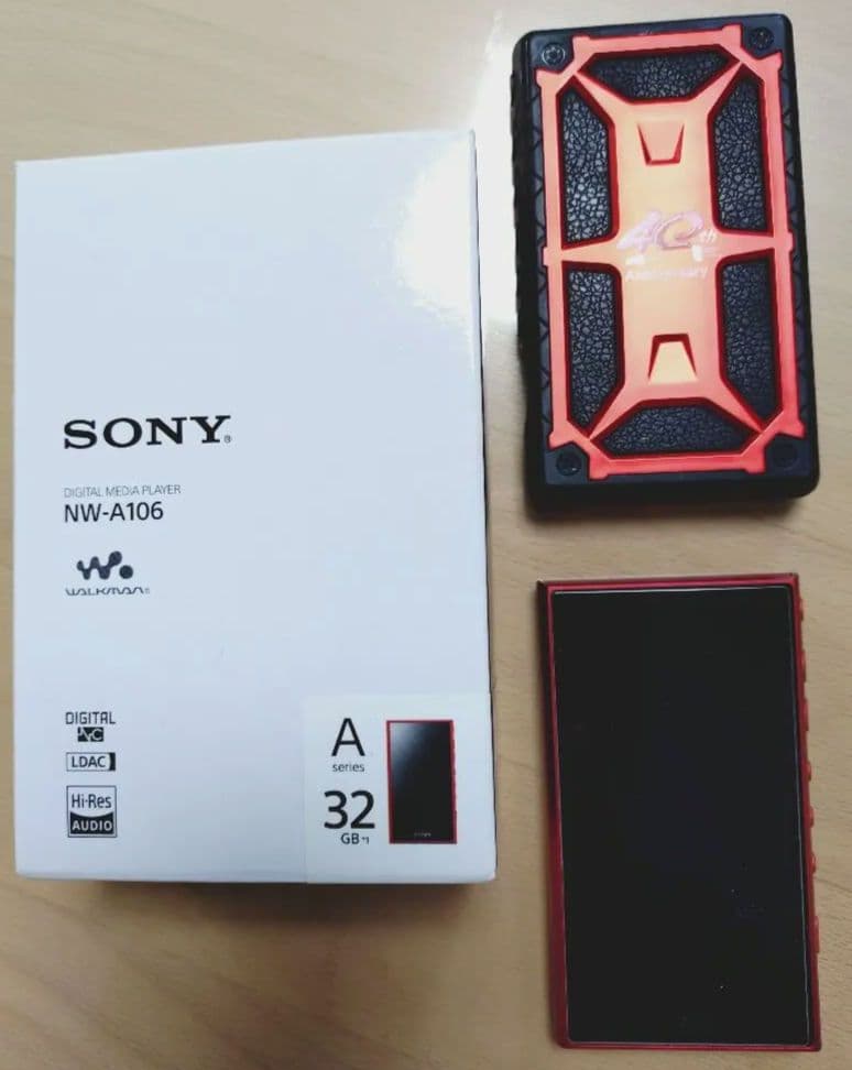 SONY NW-A106 32GB レッド WALKMAN