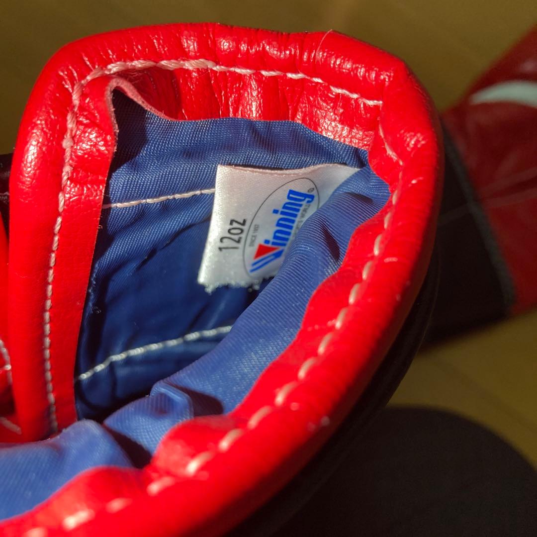 Winning ウイニング ボクシンググローブ12オンス赤