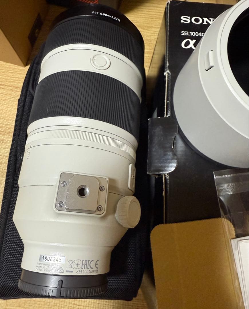 レンズ(単焦点) SONY FE 100-400mm F4.5-5.6 GM OSS