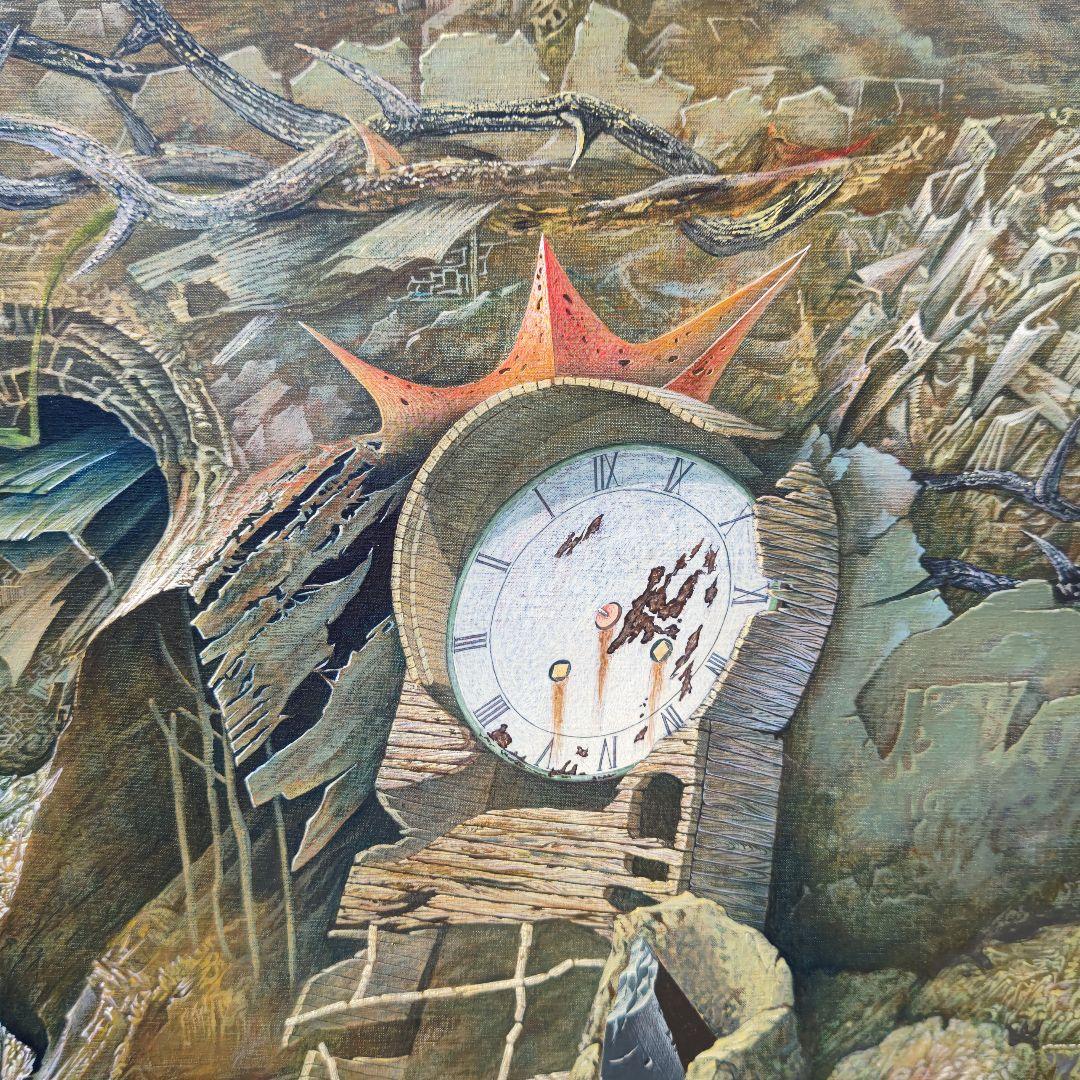 塚本聰「MURMUR」S100号、独立展出品、渾身の最高最大傑作、美術館収蔵級