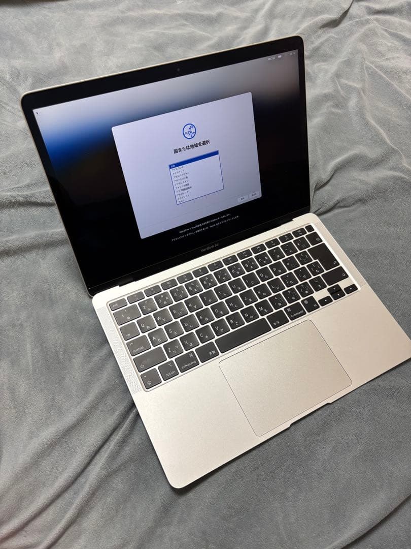 【美品】MacBook Air（M1, 2020） 8GB バッテリー100%