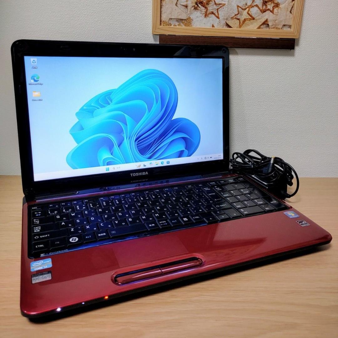 TOSHIBA dynabook Corei7 メモリ16GB SSD512GB