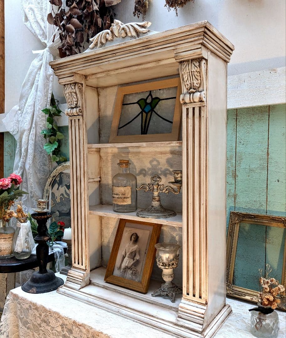 サナさん専用です。アンティーク　キャビネット.#12