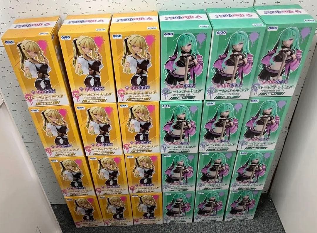 GIGO限定　ぶいすぽ　スケールフィギュア　八雲べに　神成きゅぴ×12 セット
