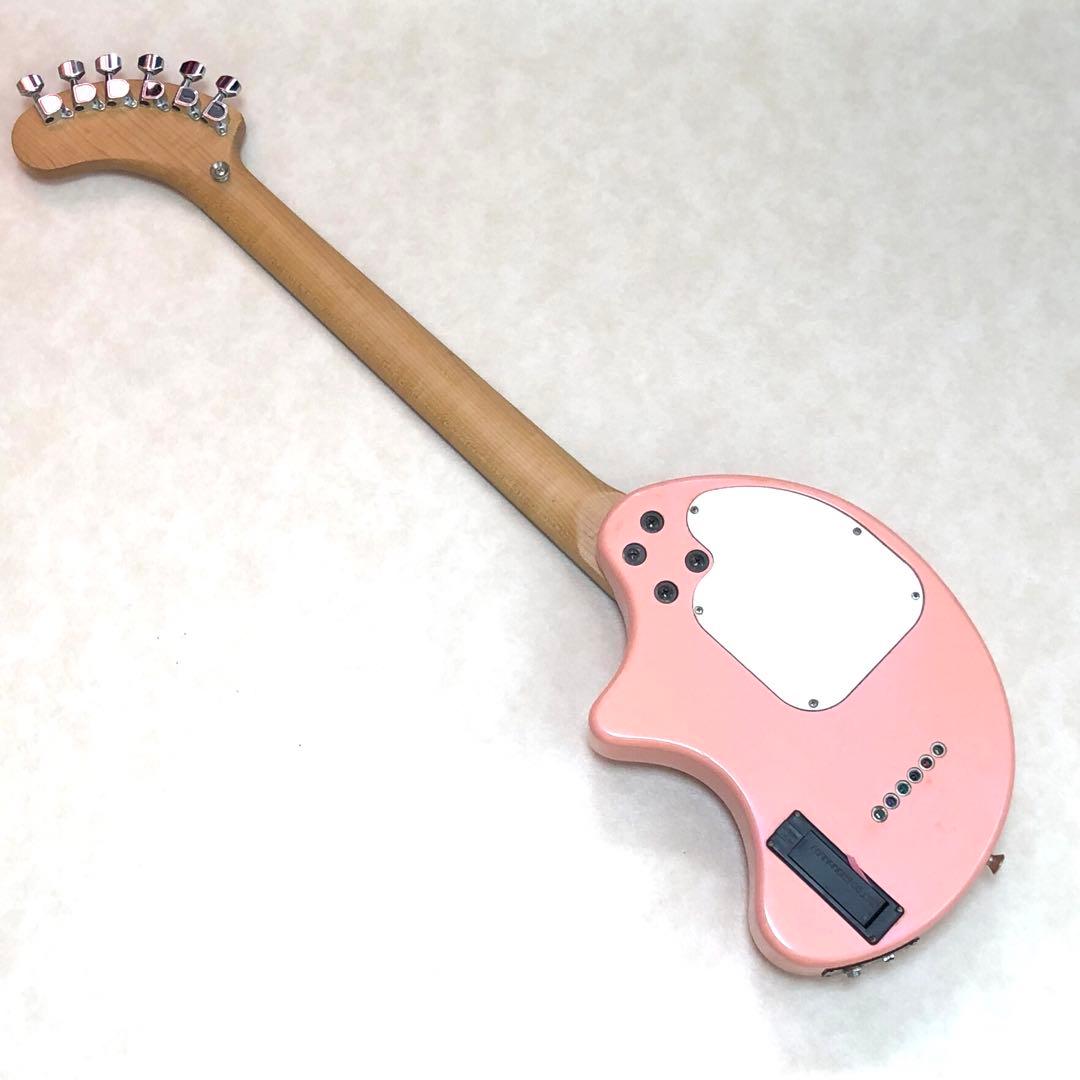 最終値下!【美品】ZO-3 ピンク アンプ内蔵ミニギター ヘッドフォン端子付