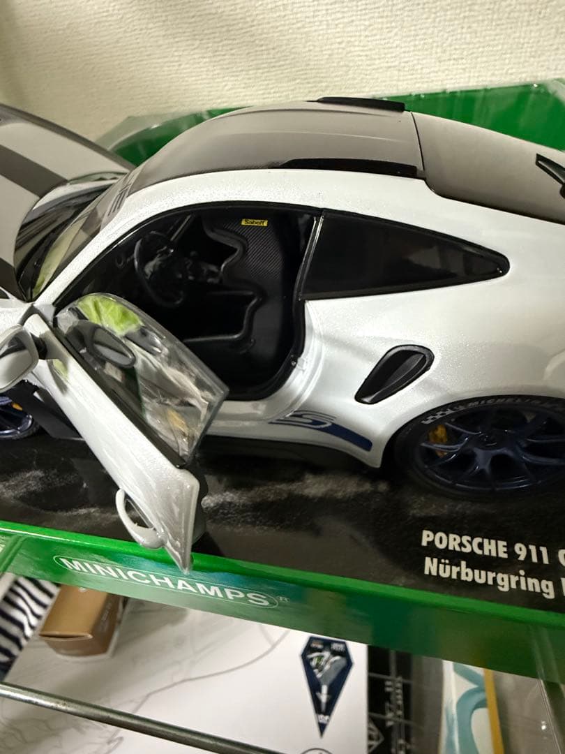 最安　限定品　1/18 ミニチャンプス　ポルシェ911 GT3 RS