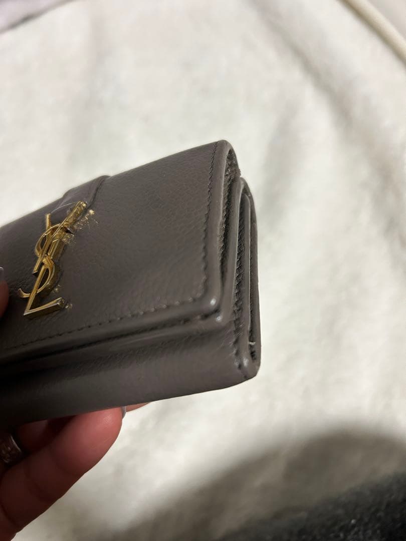 SAINT LAURENT オリガミ タイニー 折り財布 カサンドラ