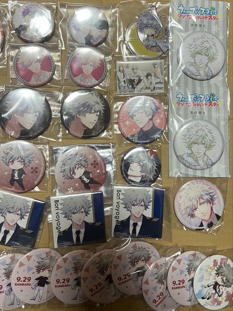 うたプリ 黒崎蘭丸 缶バッジ