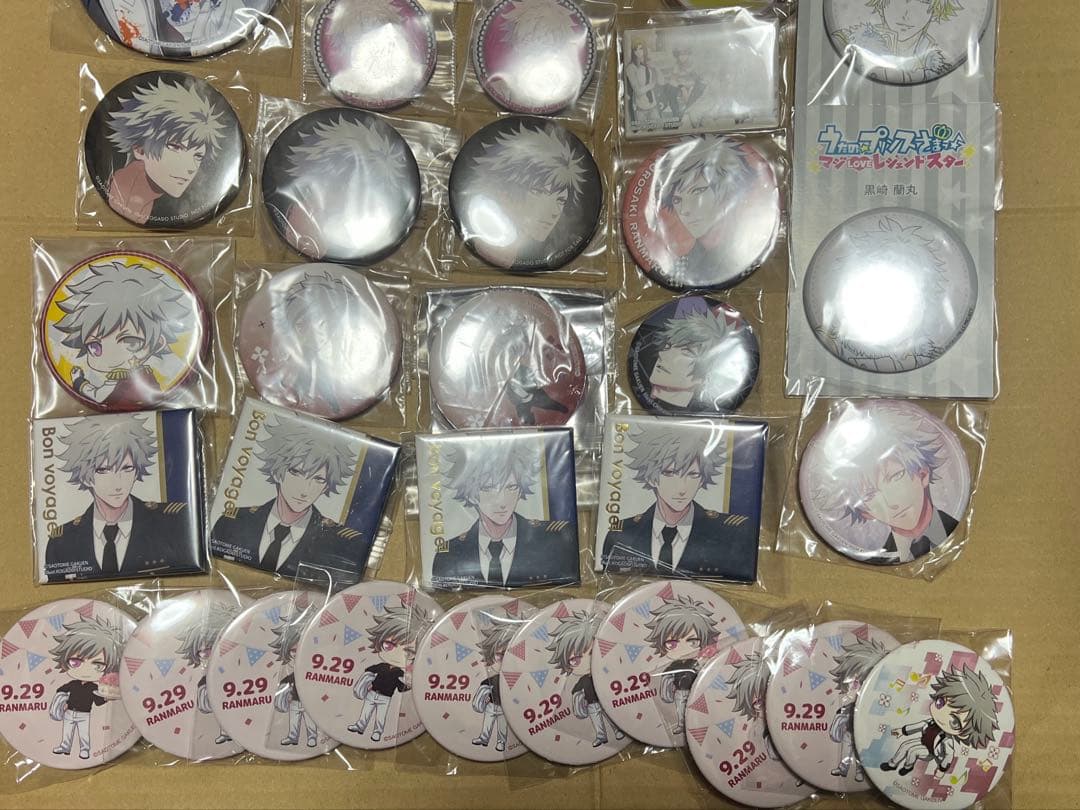 うたプリ 黒崎蘭丸 缶バッジ