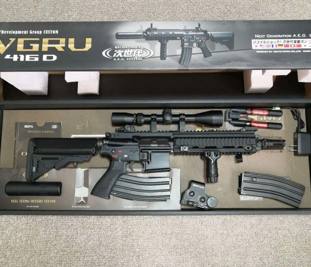 東京マルイ次世代DEVGRUカスタム HK416D