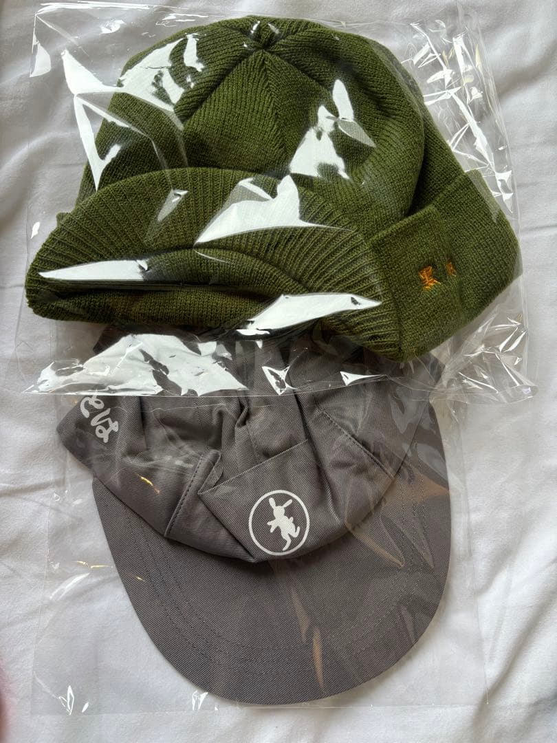 北の国から　黒板五郎　うさぎ印キャップ　ニット帽　セット