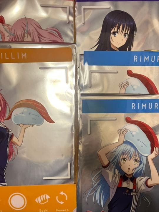 転生したらスライムだった件　クリアファイル　かっぱ寿司　リムルシュナシズミリム