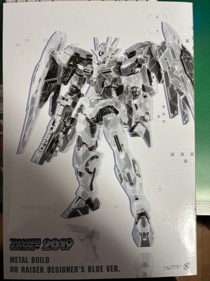 てんこく。　部品不足あり　メタルビルド ダブルオーライザーデザイナーズブル