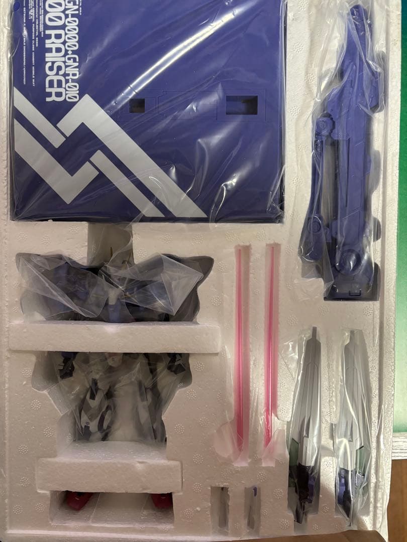 てんこく。　部品不足あり　メタルビルド ダブルオーライザーデザイナーズブル