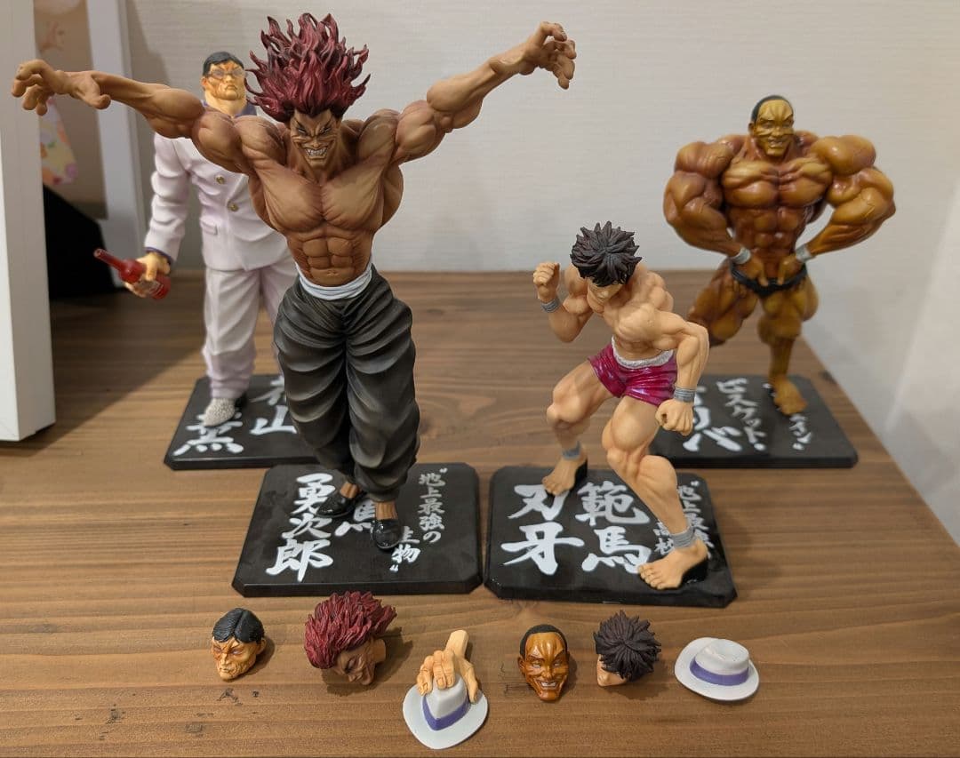 バキ フィギュア　4体セット